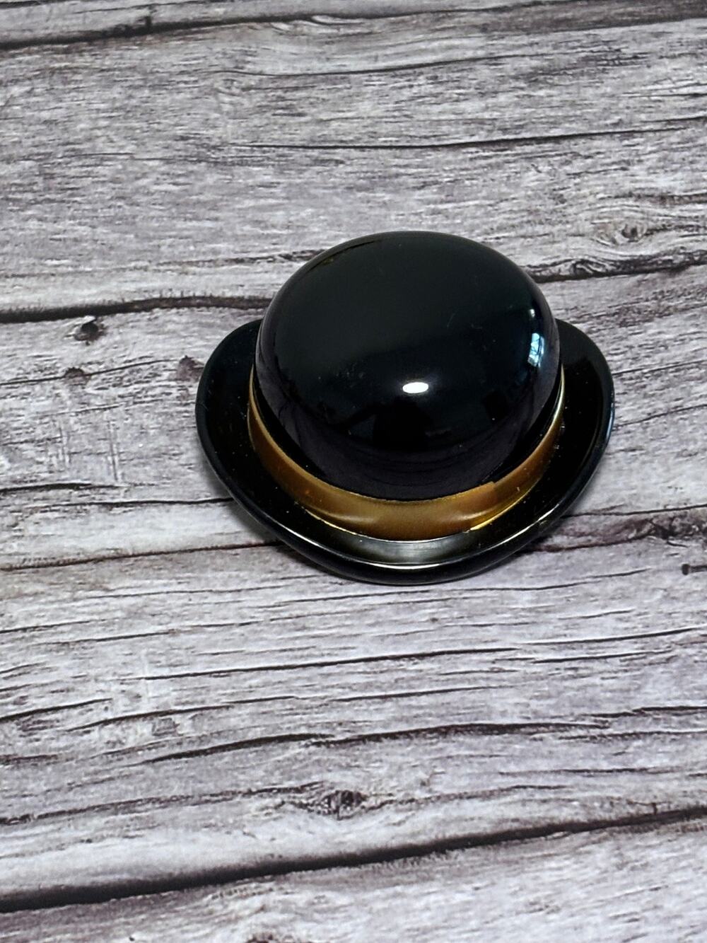 Lol Surprise OMG Doll Ms. Direct Black with Gold Strip Hat